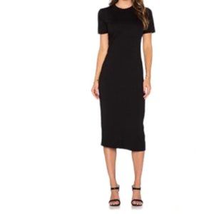 Elegant Black Midi Dress